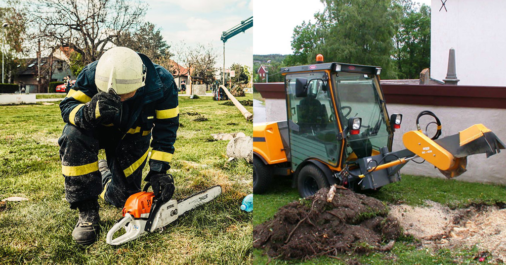 The Evolution of Stump Grinding: From Manual Labor to Modern Technology