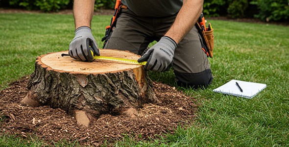 Measuring the stump